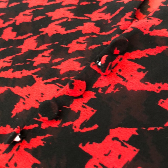 Le Château black & red blouse, size XS - Picture 4 of 5